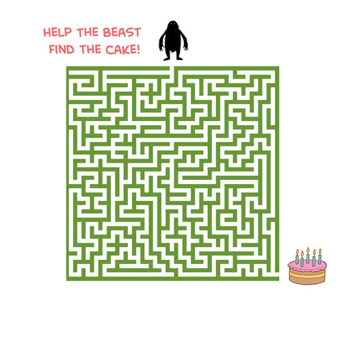 Hard Beast Maze