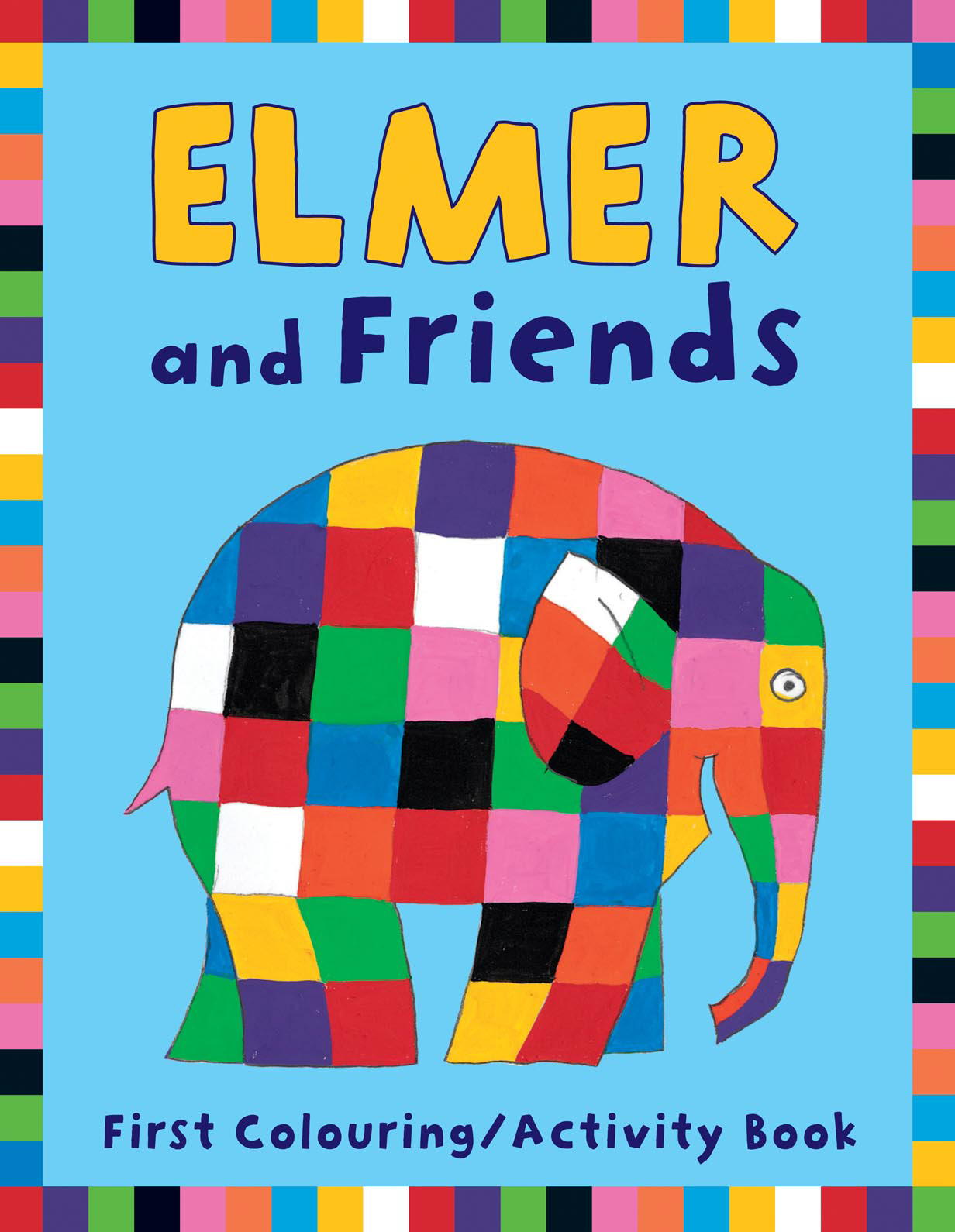 Elmer and Friends First Colouring Activity Book